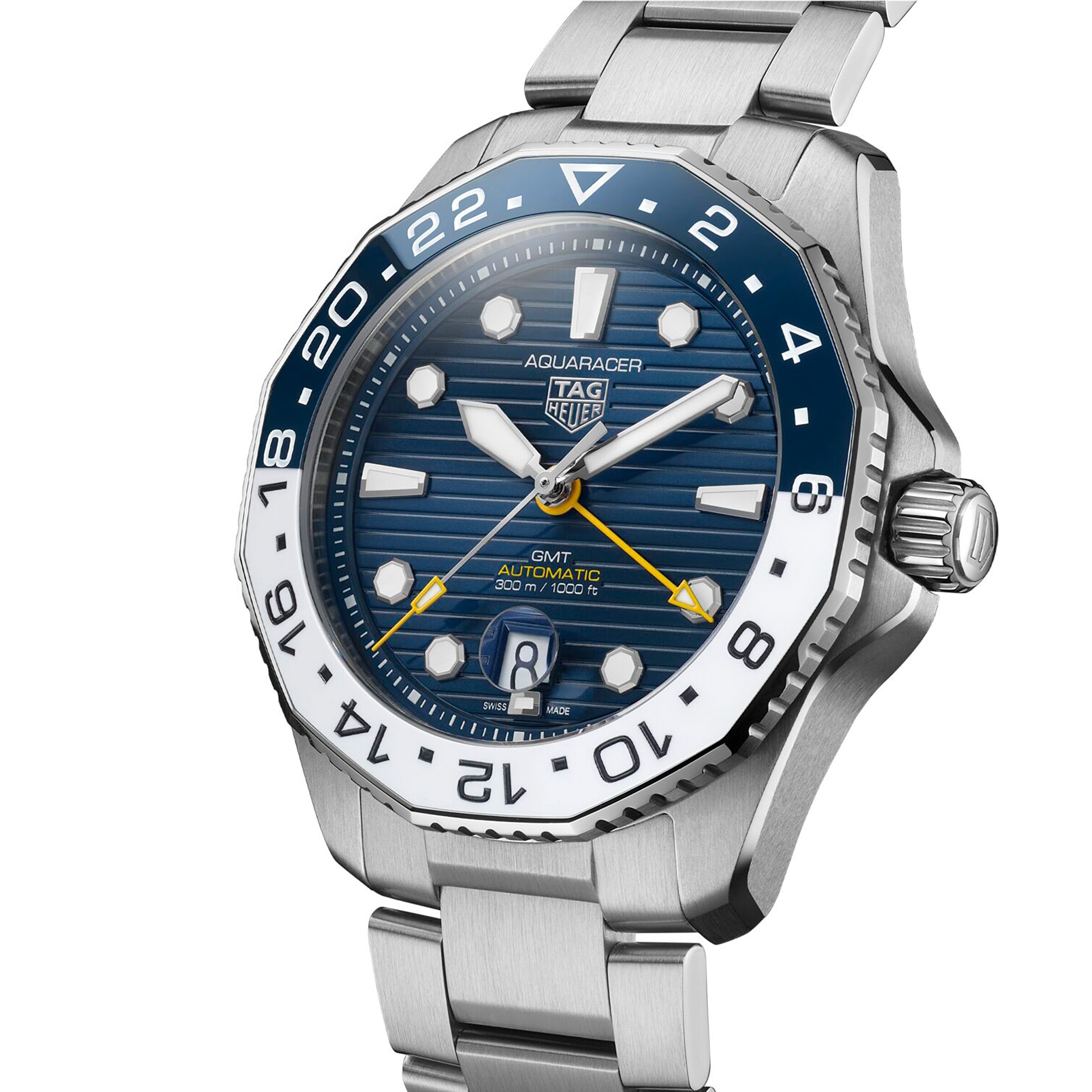 TAG Heuer Aquaracer Professional 300 GMT 43mm Mens Watch WBP2010