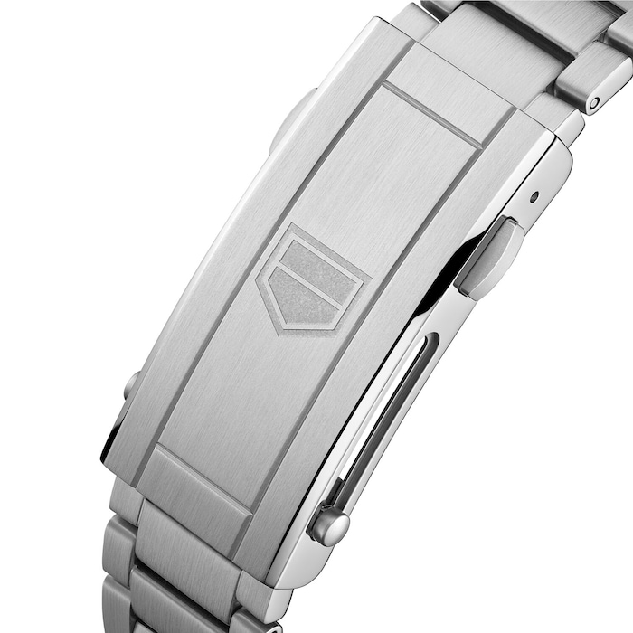 Tag Heuer Men's Swiss Automatic Aquaracer Calibre 7 Gmt Stainless Steel Bracelet Watch 43mm - Silver