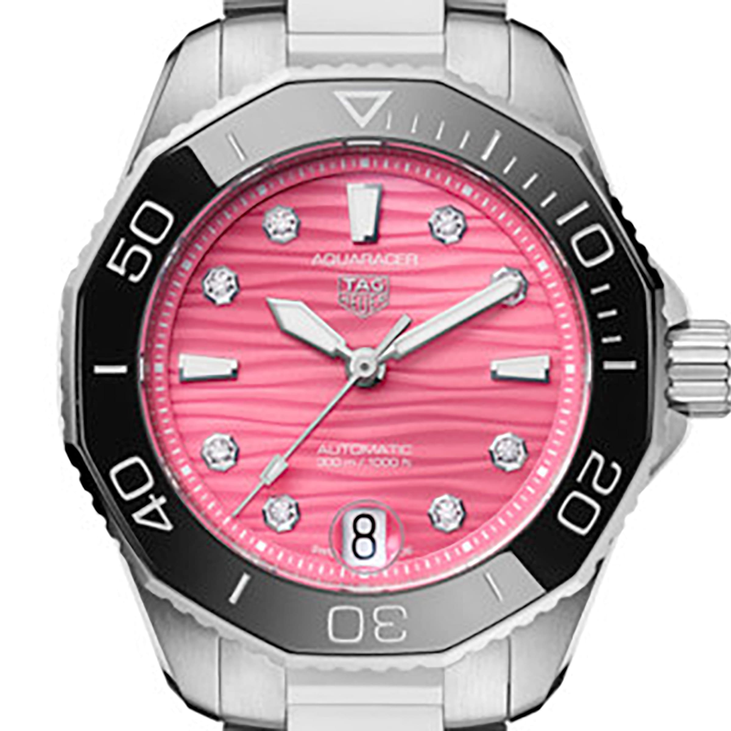 Tag heuer best sale aquaracer pink face