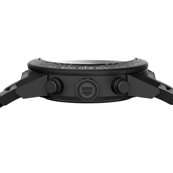 TAG Heuer Carrera Chronograph Tourbillon 45mm Mens Watch Black