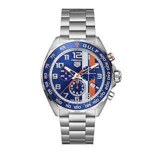 TAG Heuer Formula 1 Chronograph X Gulf 43mm Mens Watch