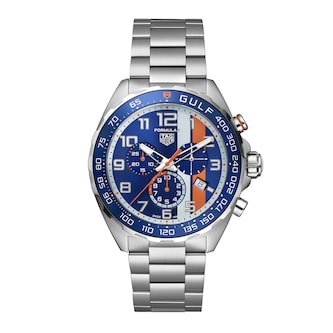 TAG Heuer Formula 1 Chronograph X Gulf 43mm Mens Watch TAG Heuer Formula 1 Chronograph X Gulf 43mm Mens Watch