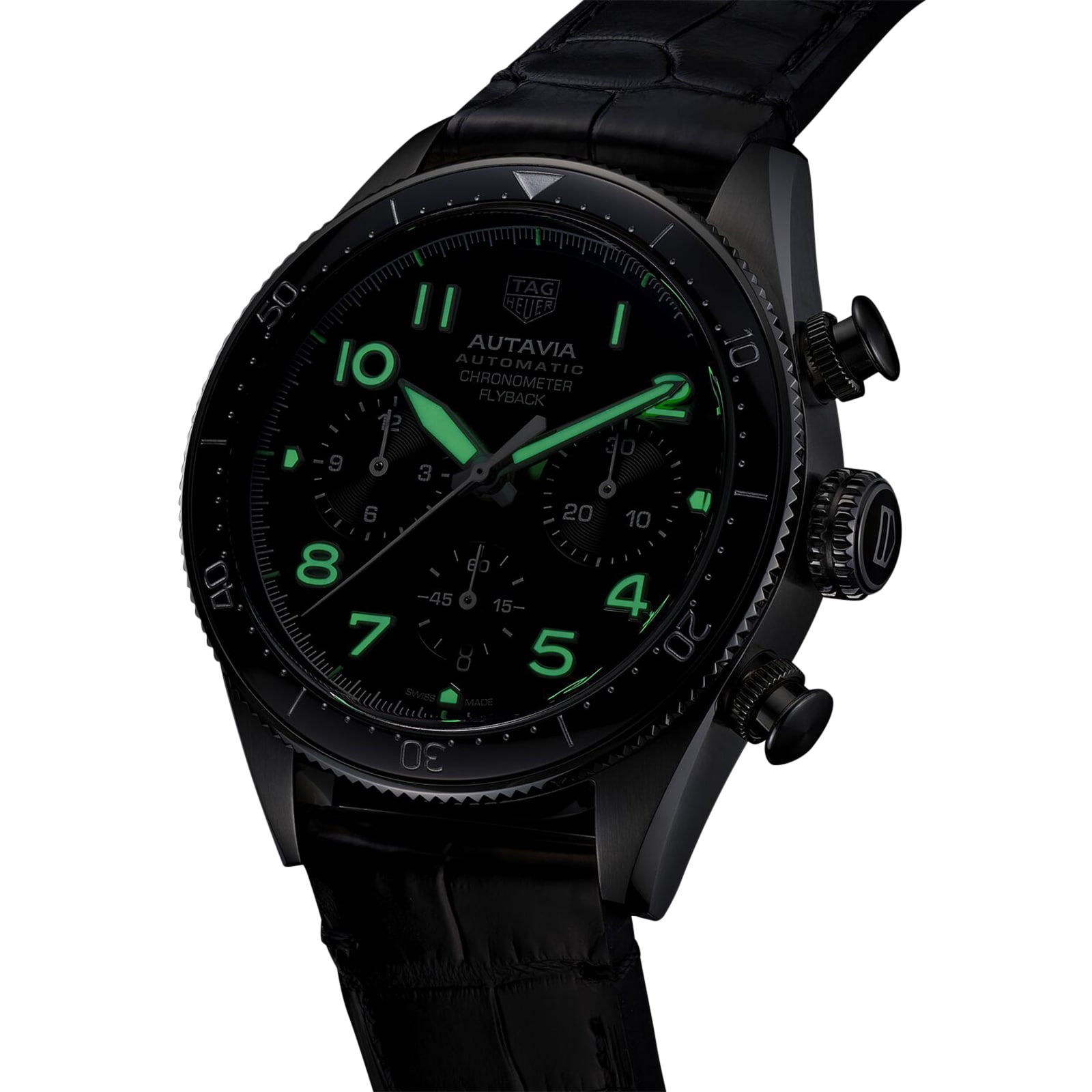 TAG Heuer Autavia Flyback Chronometer 42mm Mens Watch