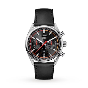 TAG Heuer Carrera Chronograph 42mm Mens Watch Black