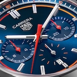 TAG Heuer Carrera Chronograph 42mm Mens Watch Blue