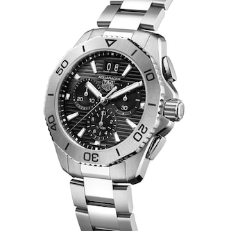 TAG Heuer Aquaracer Chronograph 40mm Mens Watch Black TAG Heuer Aquaracer Chronograph 40mm Mens Watch Black