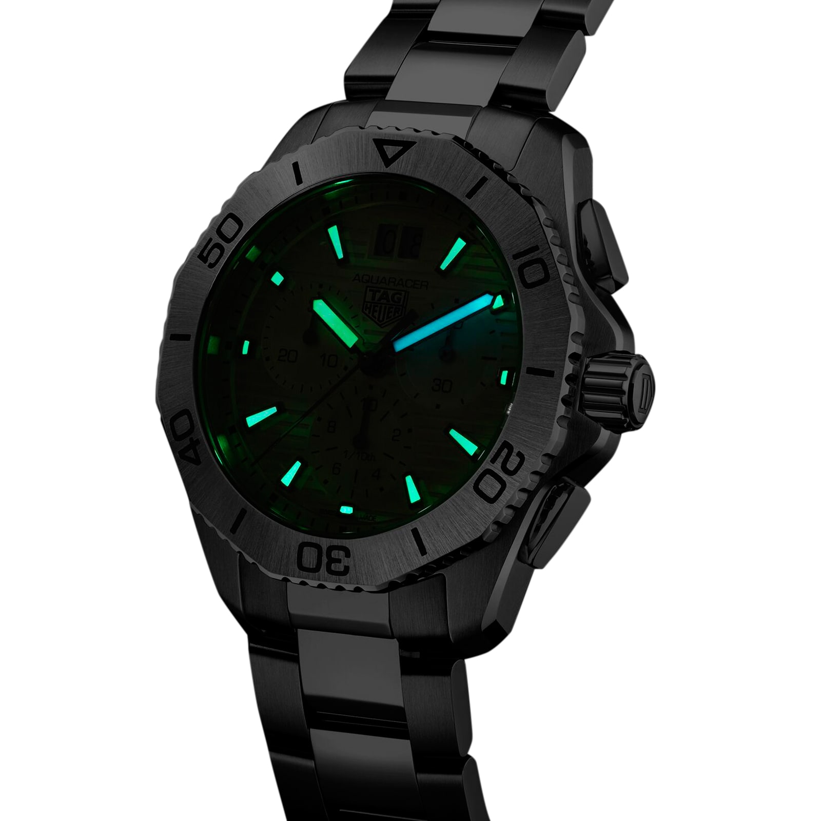 TAG Heuer Aquaracer Chronograph 40mm Mens Watch Grey