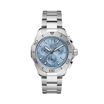 TAG Heuer Aquaracer Chronograph 40mm Mens Watch Blue TAG Heuer Aquaracer Chronograph 40mm Mens Watch Blue