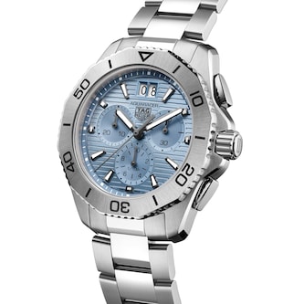 TAG Heuer Aquaracer Chronograph 40mm Mens Watch Blue TAG Heuer Aquaracer Chronograph 40mm Mens Watch Blue