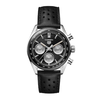 TAG Heuer Carrera Chronograph 39mm Mens Watch Black TAG Heuer Carrera Chronograph 39mm Mens Watch Black