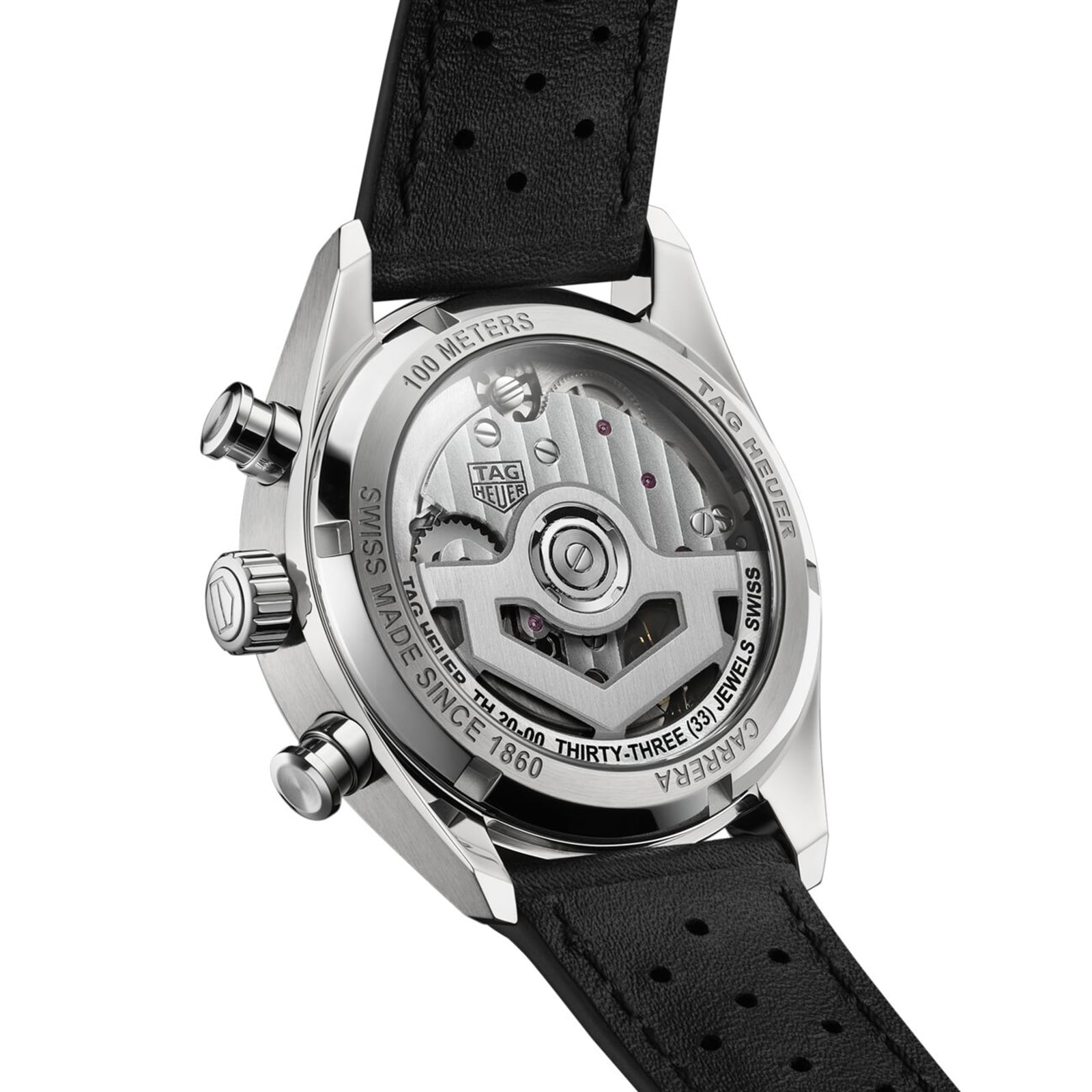 TAG Heuer Carrera Chronograph 39mm Mens Watch Black