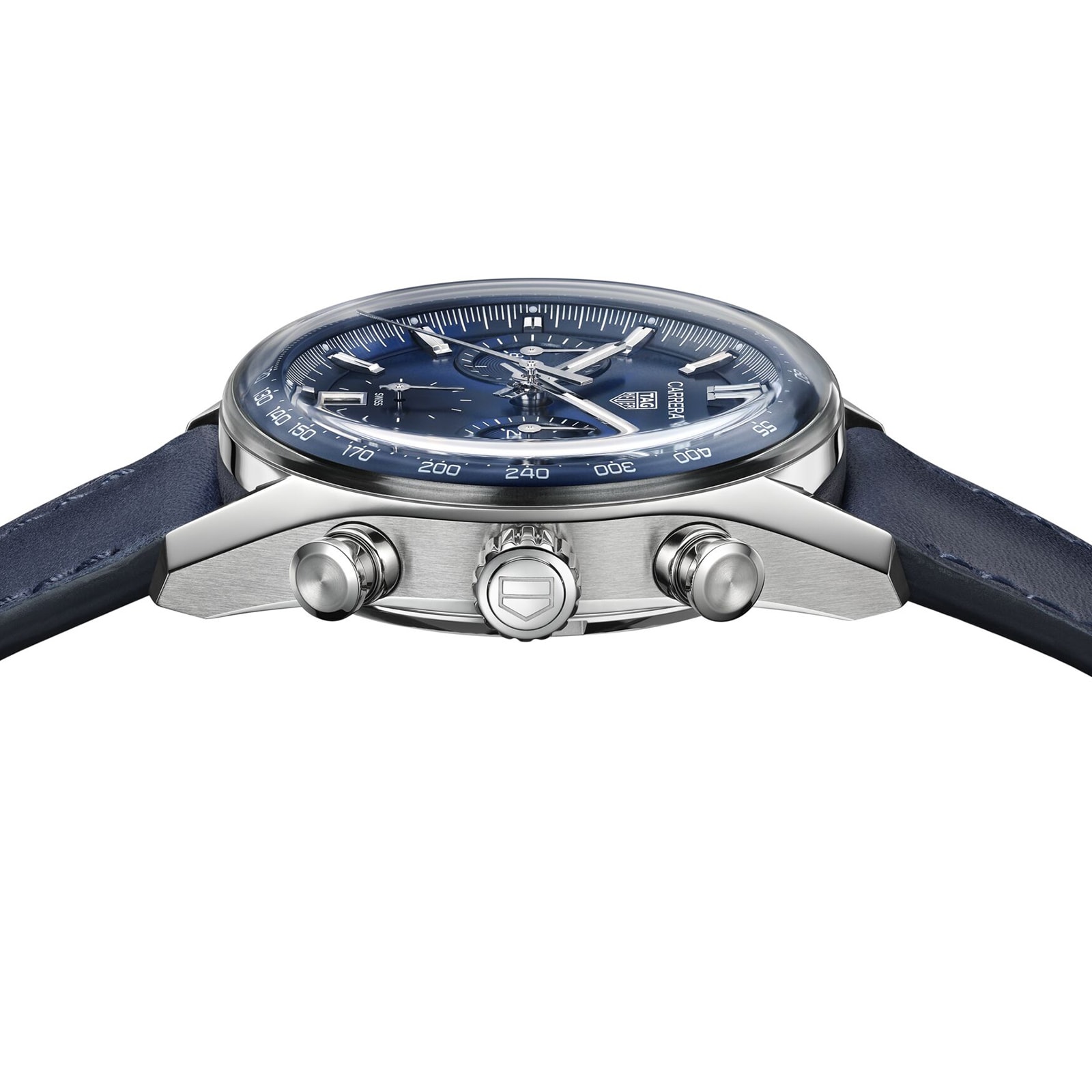 TAG Heuer Carrera Chronograph 39mm Mens Watch Blue