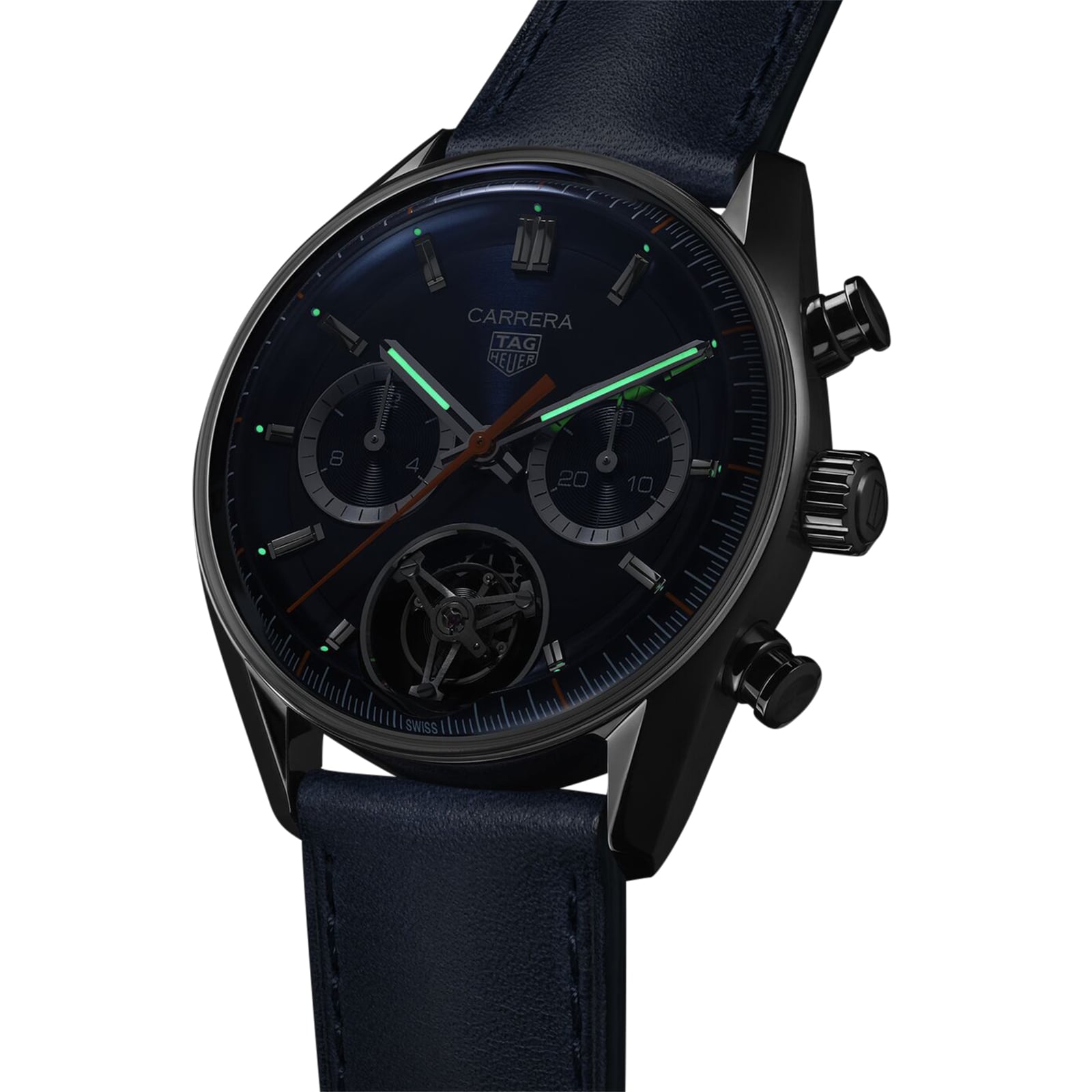 TAG Heuer Carrera Chronograph Tourbillon 42mm Mens Watch