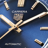 TAG Heuer Carrera Date 36mm Ladies Watch Deep Blue