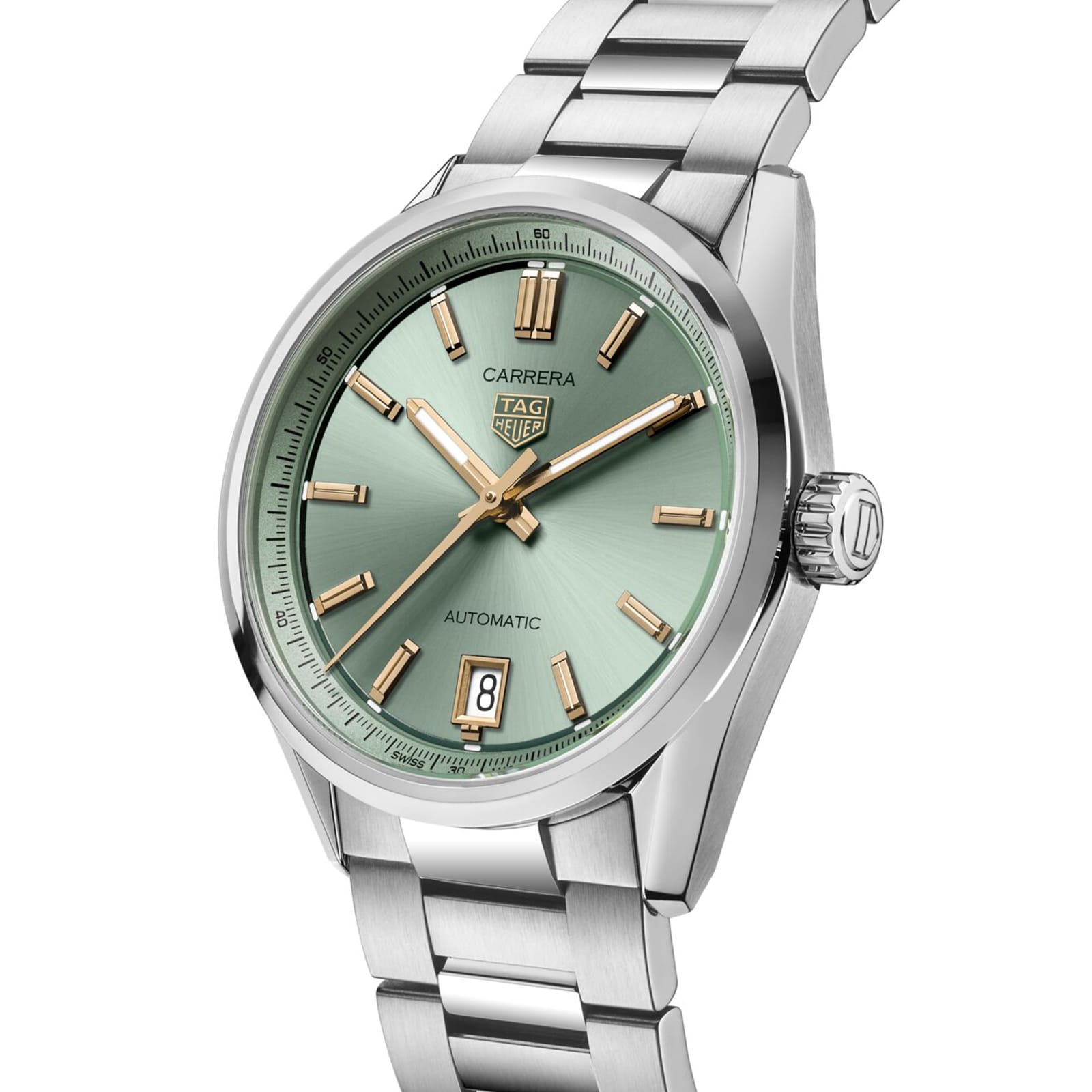 TAG Heuer Carrera Date 36mm Unisex Watch Green TAG Heuer Carrera Date 36mm Unisex Watch Green