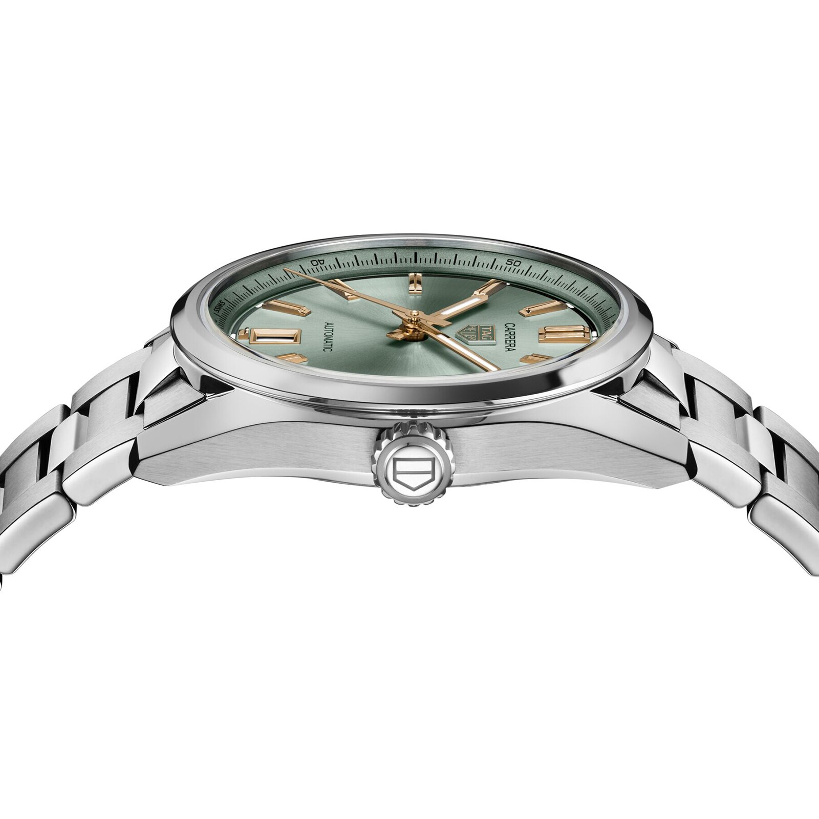 TAG Heuer Carrera Date 36mm Ladies Watch Green WBN2312.BA0001 Mayors