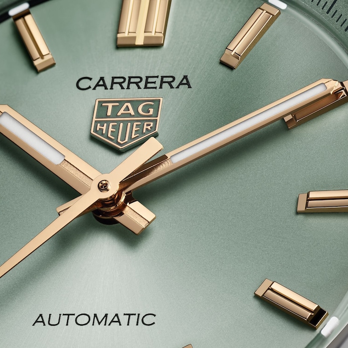TAG Heuer Carrera Date 36mm Ladies Watch Green