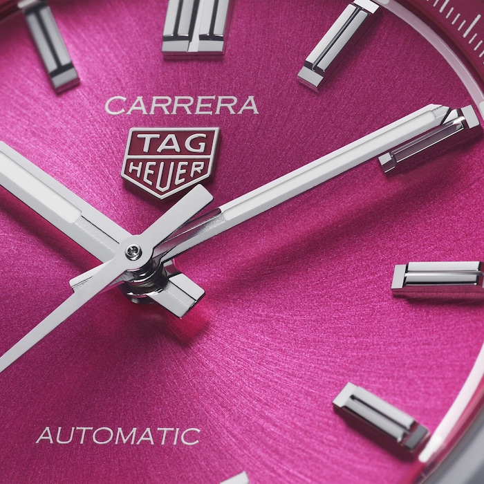 TAG Heuer Carrera Date 36mm Ladies Watch Pink