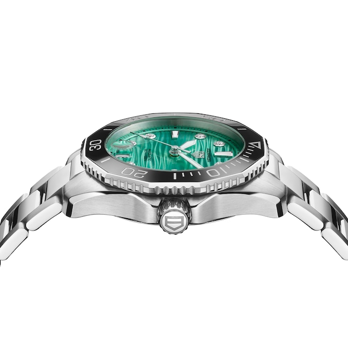 TAG Heuer Aquaracer Professional 300 36mm Ladies Watch Turquoise