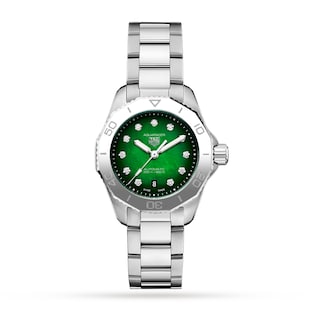 TAG Heuer Aquaracer Professional 200 30mm Ladies Watch Green