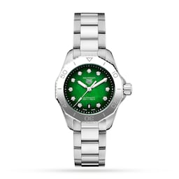17382078 - Aquaracer Professional 200 30mm Ladies Watch Green