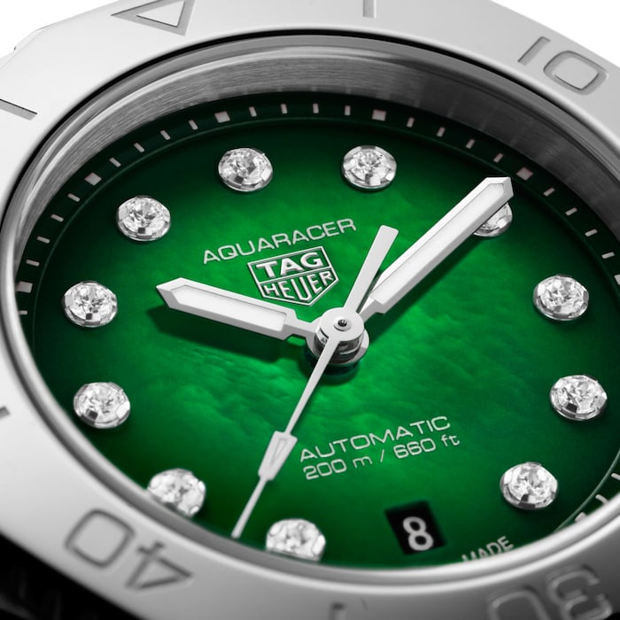 TAG Heuer Aquaracer Professional 200 30mm Ladies Watch Green