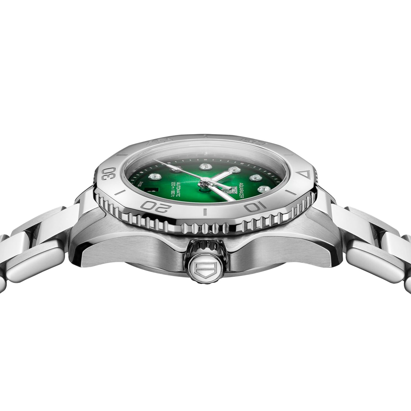 TAG Heuer Aquaracer Professional 200 30mm Ladies Watch Green TAG Heuer Aquaracer Professional 200 30mm Ladies Watch Green