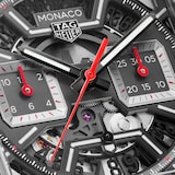TAG Heuer Monaco Chronograph 39mm Mens Watch Titanium Black