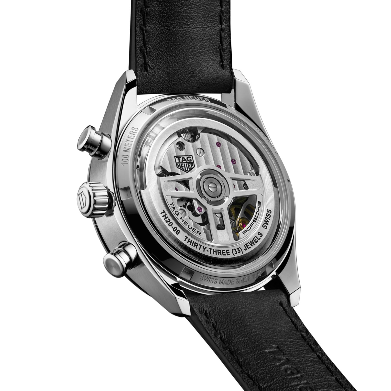 TAG Heuer Carrera Chronosprint X Porsche Special Edition 42mm Mens Watch Silver TAG Heuer Carrera Chronosprint X Porsche Special Edition 42mm Mens Watch Silver