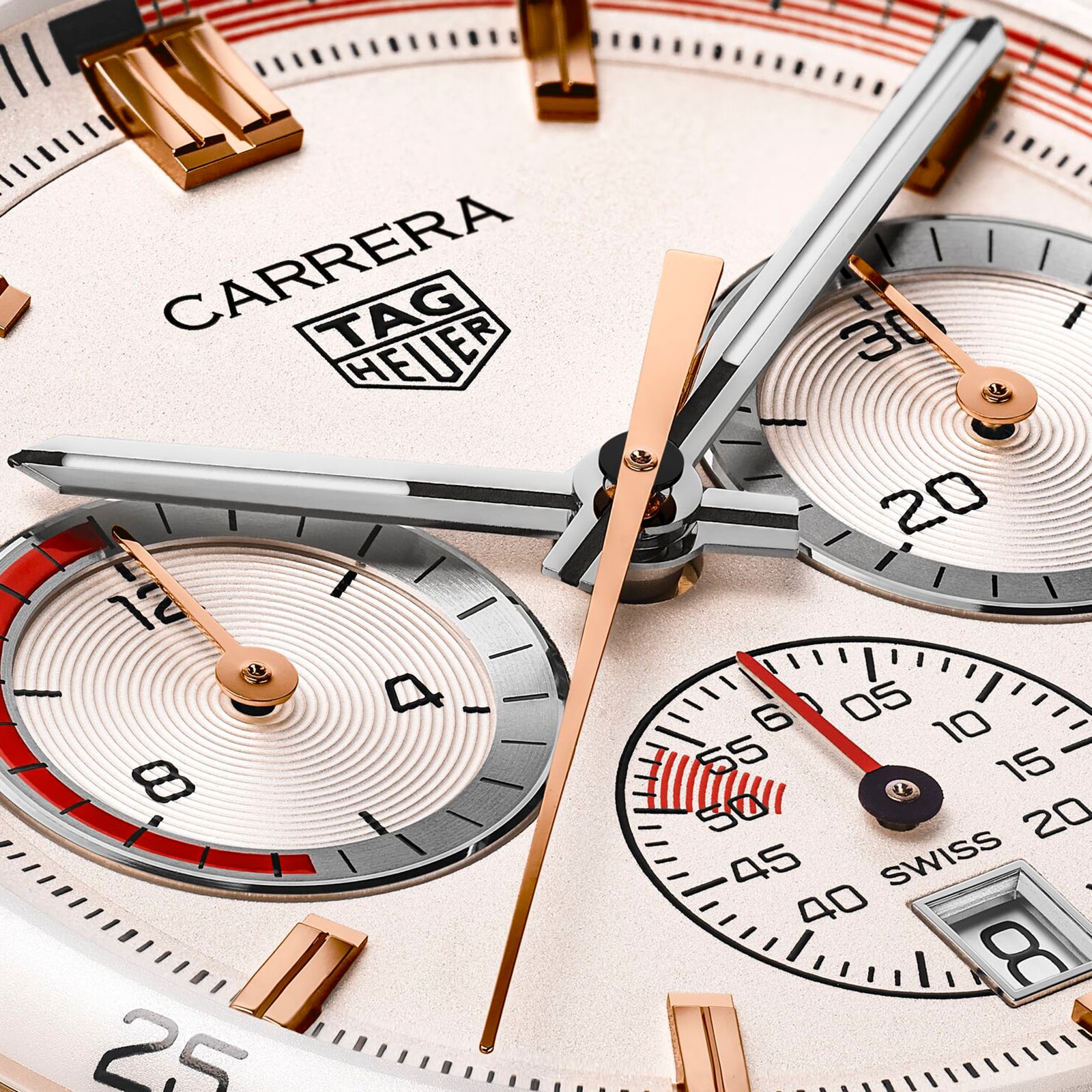 TAG Heuer Carrera Chronosprint X Porsche Special Edition 42mm Mens Watch Beige TAG Heuer Carrera Chronosprint X Porsche Special Edition 42mm Mens Watch Beige