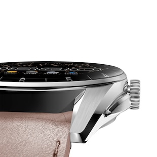 TAG Heuer Connected Calibre E4 Metallic 42mm Pink Leather Edition Smart Watch