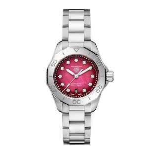 TAG Heuer Aquaracer Professional 200 Date 30mm Ladies Watch Red