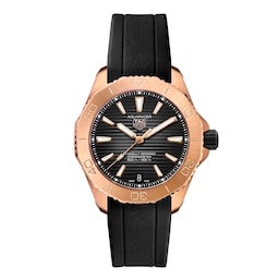 17382101 - Aquaracer Professional 200 40mm Mens Watch Black