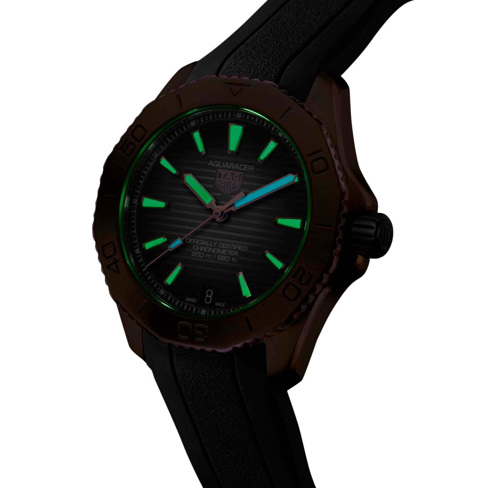 TAG Heuer Aquaracer Professional 200 40mm Mens Watch Black TAG Heuer Aquaracer Professional 200 40mm Mens Watch Black