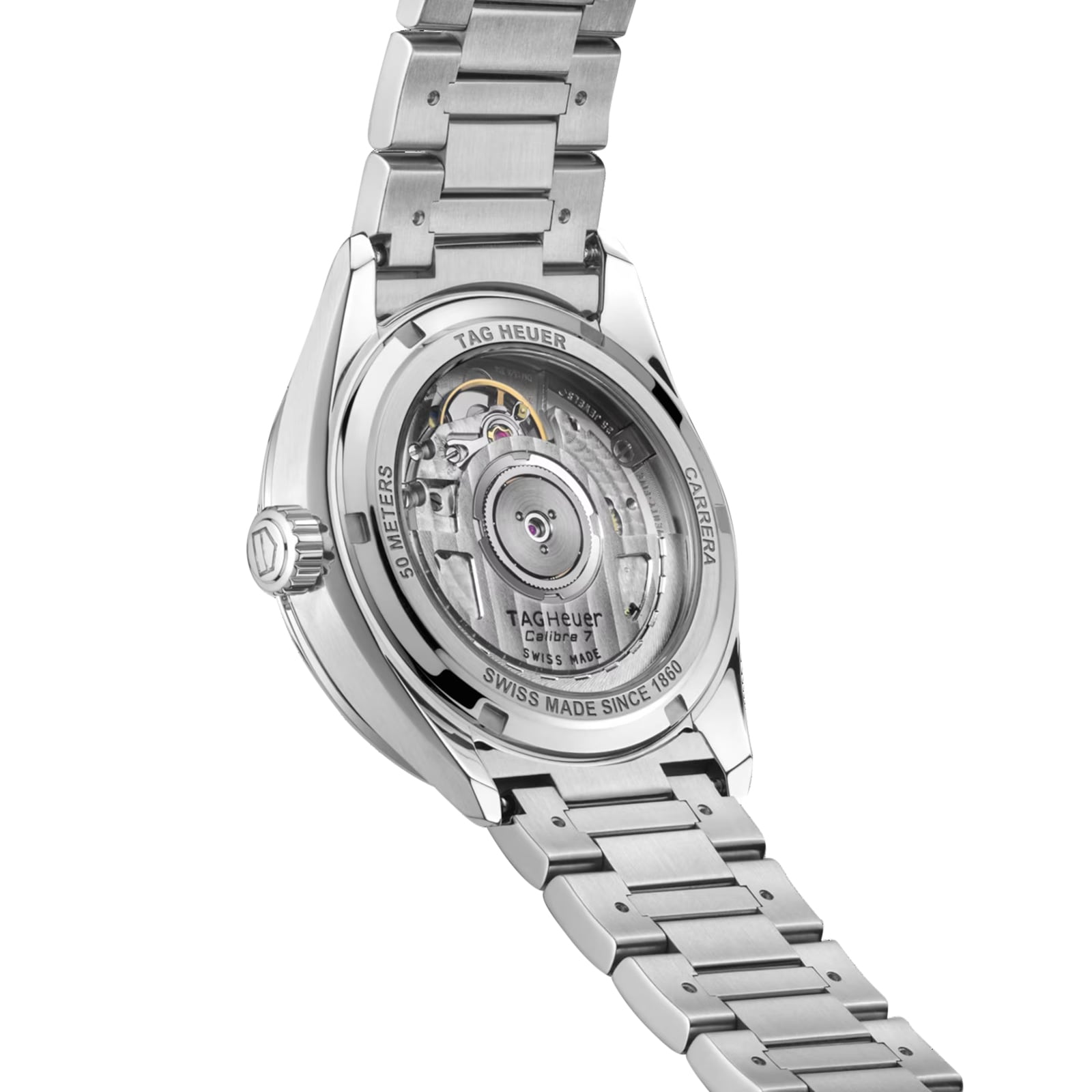 TAG Heuer Carrera 36mm Ladies Watch Diamonds Silver WBN231B.BA0001