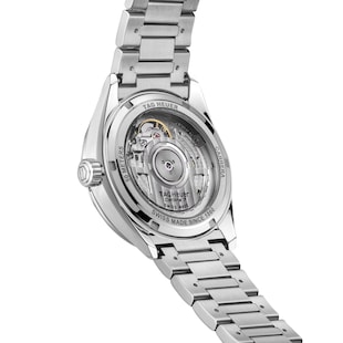TAG Heuer Carrera 36mm Ladies Watch Diamonds Silver