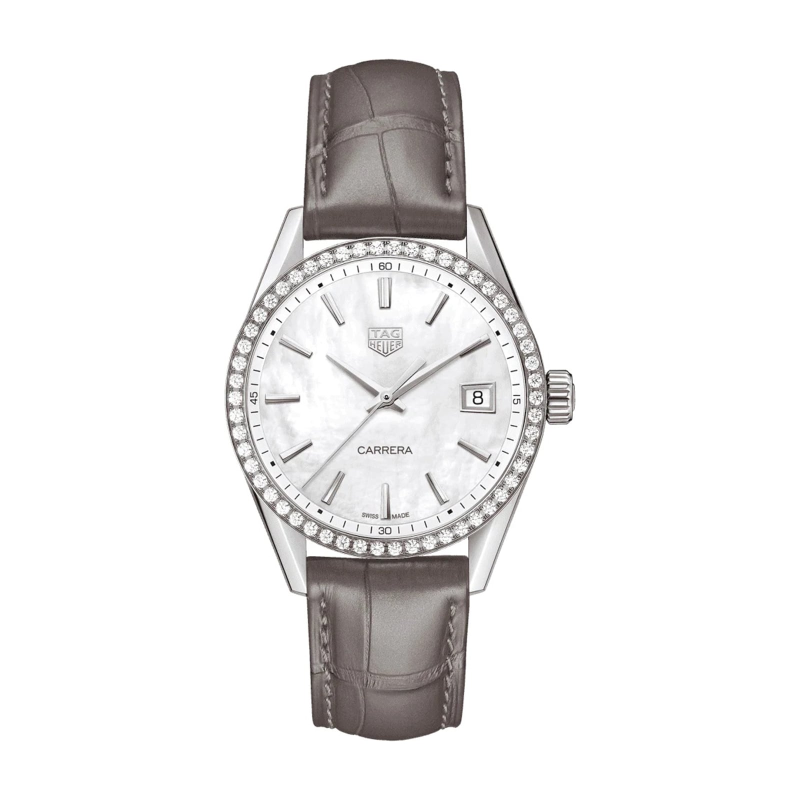 Tag heuer carrera discount ladies watch with diamonds