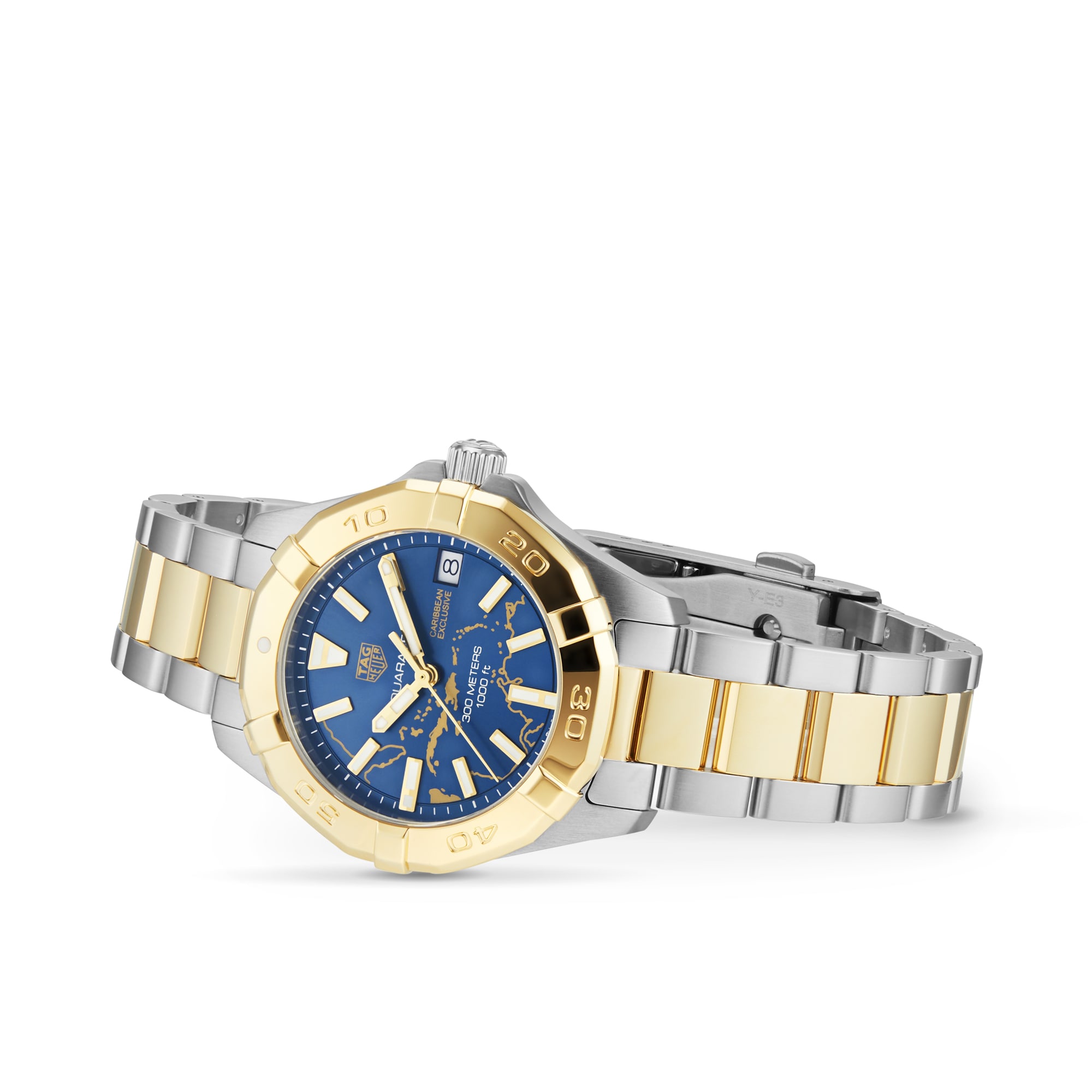 Aquaracer 32mm Caribbean Exclusive Ladies Watch Blue