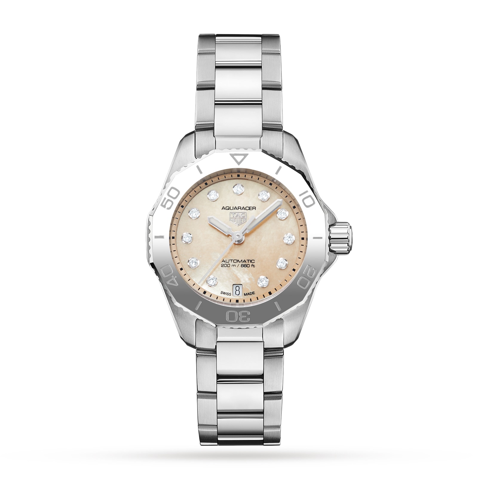 TAG Heuer Aquaracer Professional 200 30mm Ladies Watch Caramel TAG Heuer Aquaracer Professional 200 30mm Ladies Watch Caramel