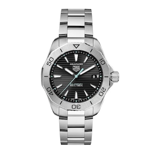 TAG Heuer Aquaracer 200 Professional Solargraph 40mm Mens Watch Black
