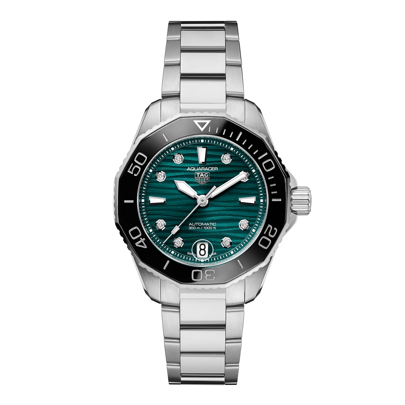 TAG Heuer Aquaracer Professional 300 36mm Ladies Watch Green