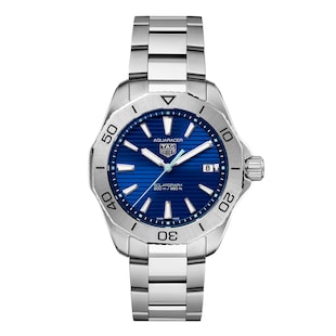 TAG Heuer Aquaracer Professional 200 Solargraph 40mm Mens Watch Blue