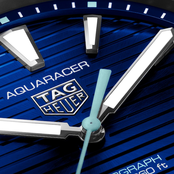 TAG Heuer Aquaracer Professional 200 Solargraph 40mm Mens Watch Blue