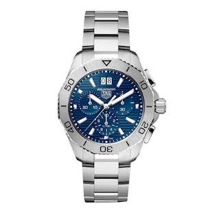 TAG Heuer Aquaracer Professional 200 Chronograph 40mm Mens Watch Blue