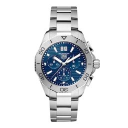 17382114 - Aquaracer Professional 200 Chronograph 40mm Mens Watch Blue