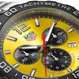 TAG Heuer Formula 1 Quartz Chronograph 200M 43mm Mens Watch Yellow