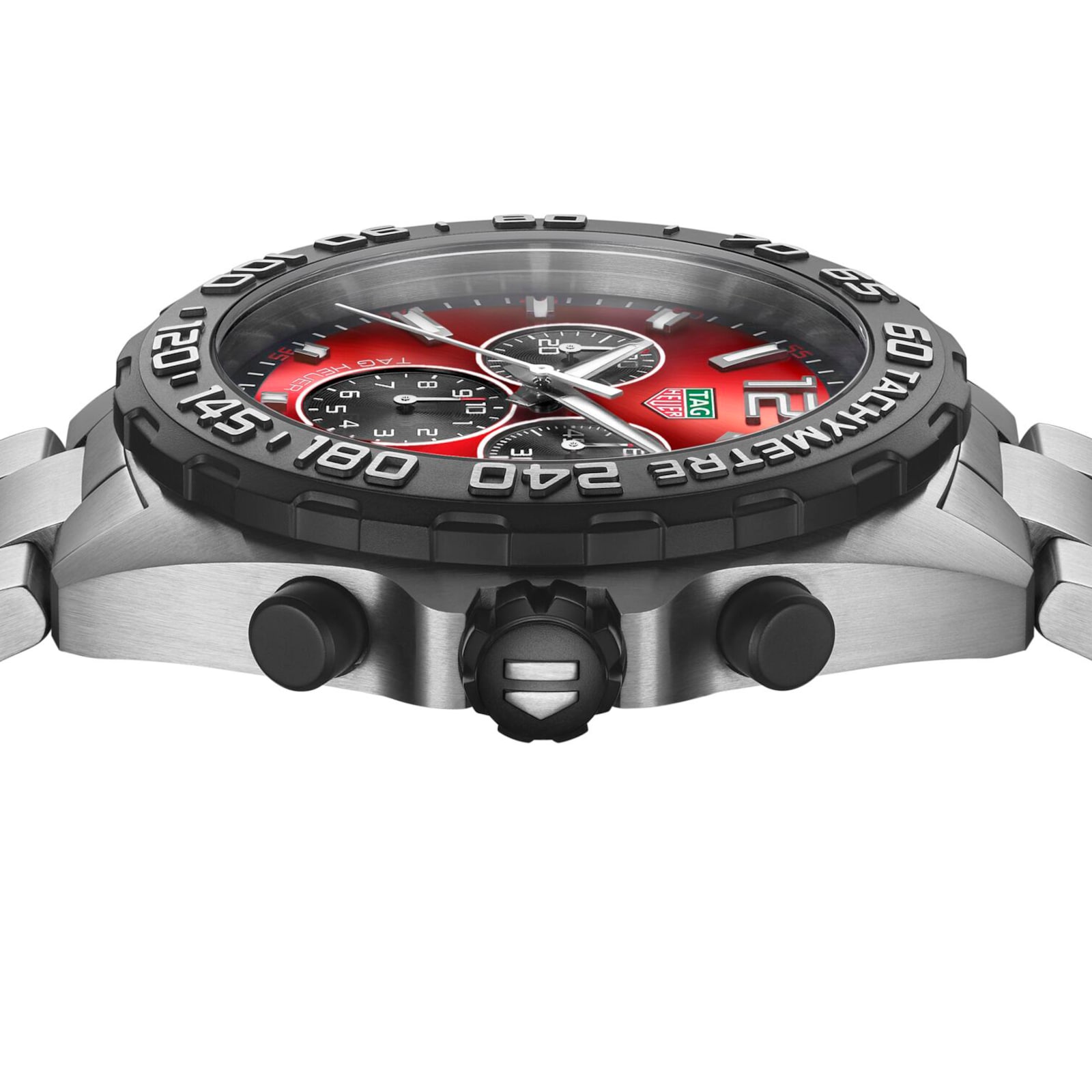 TAG Heuer Formula 1 Quartz Chronograph 200M 43mm Mens Watch Red