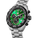 TAG Heuer Formula 1 Quartz Chronograph 200M 43mm Mens Watch Green