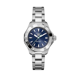 17382119 - Aquaracer Professional 200 Solargraph 34mm Ladies Watch Blue