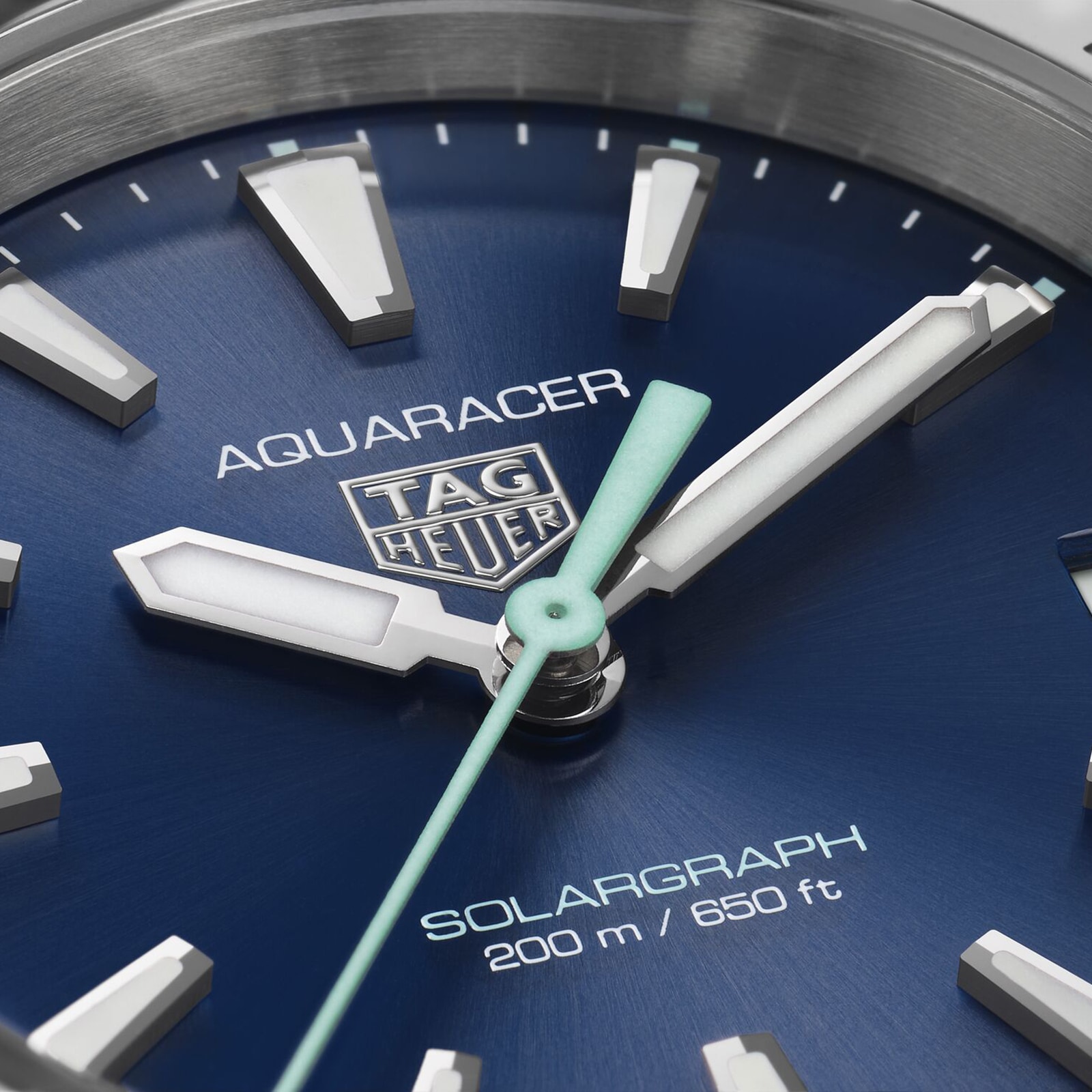 TAG Heuer Aquaracer Professional 200 Solargraph 34mm Ladies Watch Blue